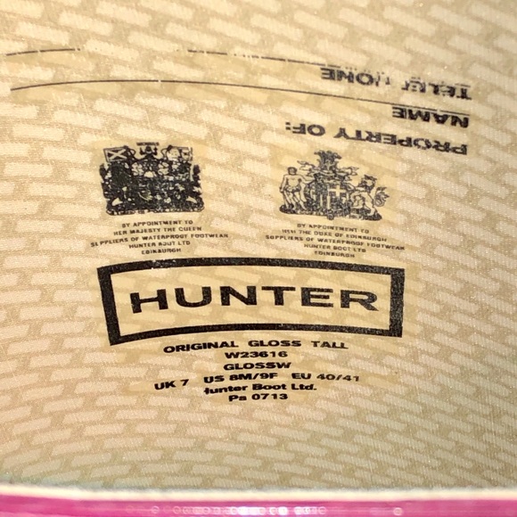 👢 Hunter Rain Boots 👢 - Picture 5 of 8
